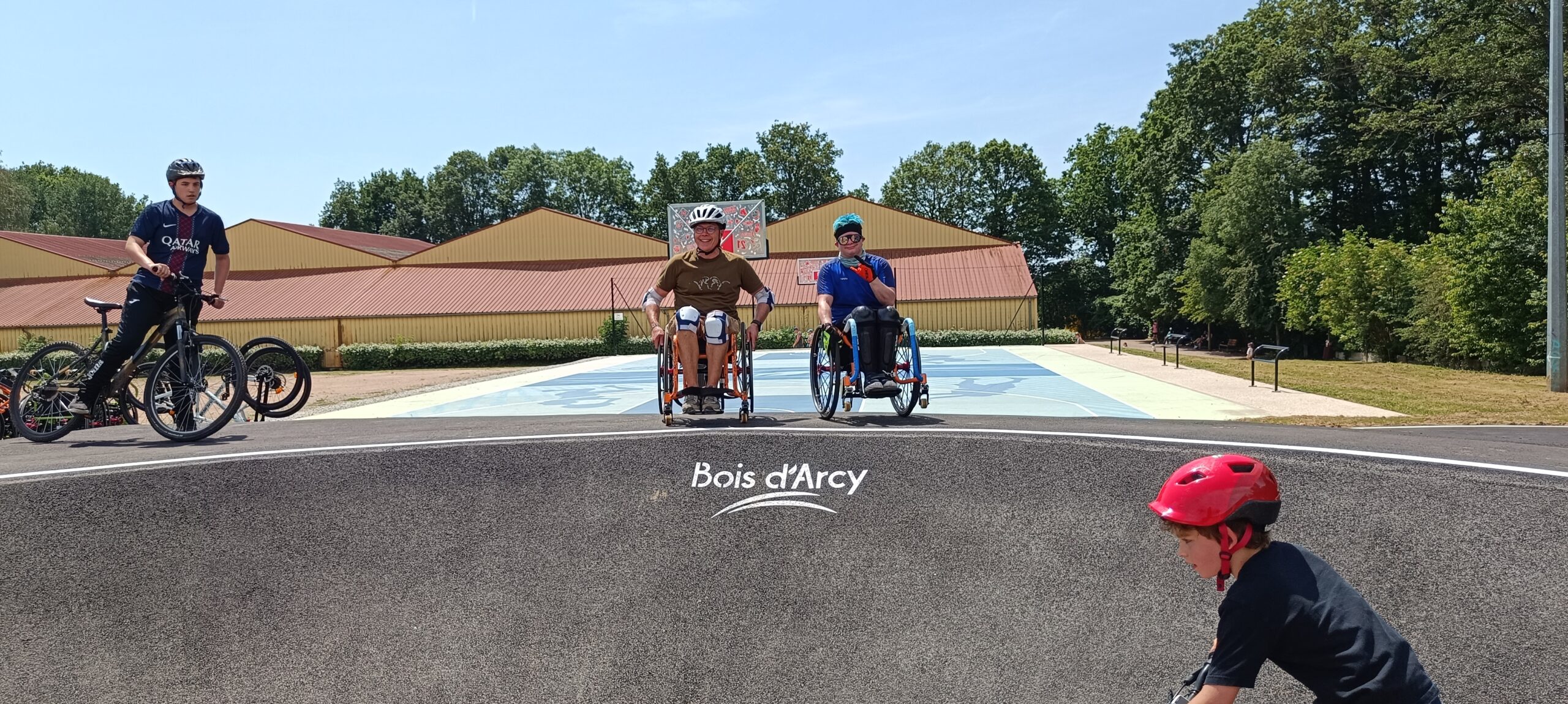 Le pumptrack de Bois-d&rsquo;Arcy